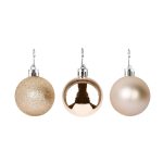 BOLA TB LISA 2,5CM 8PCS CHAMPANHE - Imagem 4