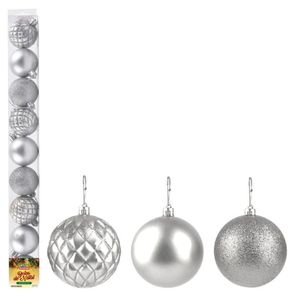 Bola Tb Diamante 5Cm 9Pcs Prat