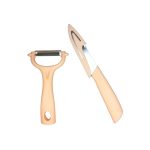 Jogo De Descascador E Faca Para Frutas E Legumes MG2768 - Imagem 2