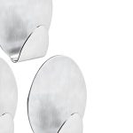 Cabide Auto Colante Inox - 4 Unidades - Oval - 7892017108496 MG2806 - Imagem 5