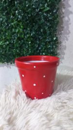 Vaso Violeta Bolinha A10 X B12,5 Cm - Imagem 4
