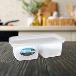 PRATICITA POTE 1 LITRO COM DIVISORIA - TRANSPARENTE