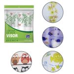 Cortina De Box Vinil Com Visor Retangular Estampad - Imagem 6