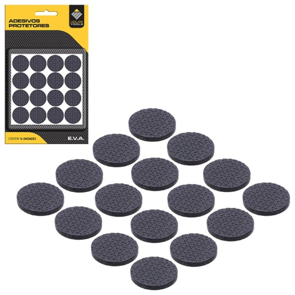 Adesivo Protetor Eva Red 16Pcs