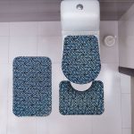 JOGO DE TAPETES PARA BANHEIRO ESTAMPADO SORTIDO