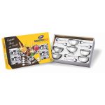 1-683 Conjunto Sobremesa Inox Com Pedestal 12Pcs 7898901928836 - Imagem 4