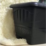 Vaso  Quadrado G 11L - Preto - Imagem 4