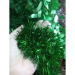 Festão Natalino Corte Fino Texturizado 6CM x 2M