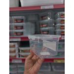 Pote Com Trava 900Ml Alto Transparente - Imagem 4