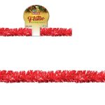 Festão Natalino Corte Fino Texturizado 6CM x 2M - Imagem 5