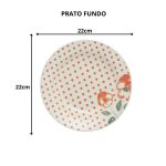 Donna Holambra Prato Fundo 22 Cm - Imagem 3