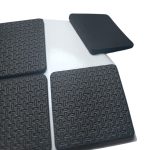 Conjunto de 4 Adesivos Protetores Quadrados de EVA 4x4cm - Imagem 3