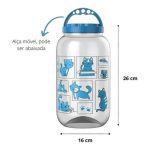 Pote Para Ração De Gato Com Alça De Plastico 3,6 L - Imagem 4
