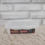 Pote Com Trava 270Ml Baixo Transparente - Imagem 2