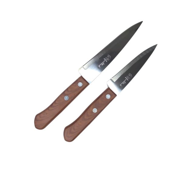 FACA DE INOX CABO DE PLASTICO