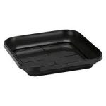 Prato De Vaso Gg Quadrado Preto - Imagem 3