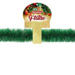Festao Corte Fino 6Cmx2M Verde - Imagem 2
