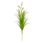 Qx Suculenta Com Brotos  26Cm Capim Flor Artificial 63243
