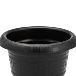 Vaso Redondo Pp 650 Ml - Preto - Imagem 3