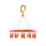 VARAL PORTATIL OVAL C/16 PREND - Imagem 2