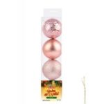 Bola Tb Jade 8Cm 4Pcs Rose