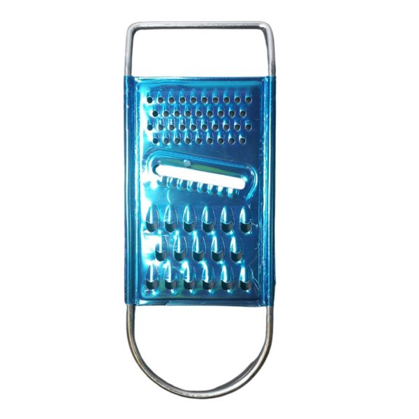 Ralador de Inox Multifuncional 3 em 1 com Alça Superior e Inferior - 22 x 8,5 cm