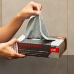 PANO MICROFIBRA NA CAIXA 20 PECAS 20 X 20 CINZA