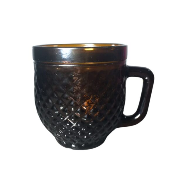 Caneca de Vidro Âmbar 375ml para Café com Leite - Wheaton