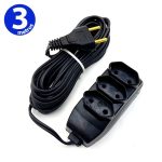 Extensao 3M Tomada Multipla Pt Pl 2X0,75Mm Saq - Imagem 2