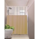 Cortina De Box Vinil Com Visor Retangular Lisa - Imagem 5