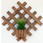 Trelica 33X33 C/1 Vaso Madeira - Imagem 5