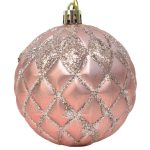 Bola Tb Diamante 8Cm 4Pcs Rose - Imagem 4