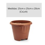 Vaso Redondo M 5 Lterra Cota - Plasmont - Imagem 4