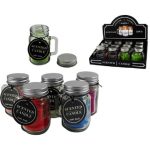 Vela Parafina C/ Suporte Vidro 7*4Cm