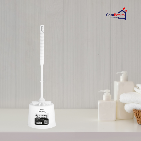 Escova Sanitaria Em Plastico Com Suporte Sl0373 Dp0150