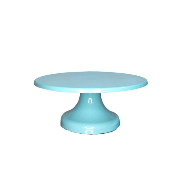 Suporte P/ Bolo Liso Medio  - Azul Bebe