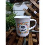 Caneca Americana Branca Dec Dizeres - Hr Porcelanas - Imagem 3