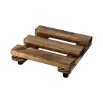 Suporte Vaso 01 Madeira 20 Cm