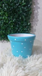 Vaso Violeta Bolinha A10 X B12,5 Cm - Imagem 6
