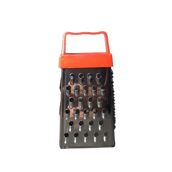 Mini Ralador em Inox com Cabo Plástico Colorido – Ideal para Pequenos Cortes (6x3 cm)