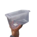 Pote Com Trava 2,2L Alto Transparente - Imagem 2