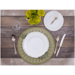 Prato Raso 25,5 Cms Opaline Petala Display - Imagem 5