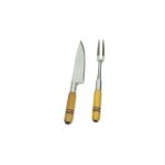 1-040 Conjunto Churrasco 2Pcs 1Faca,1Garfo - Imagem 4