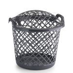 Cesto De Roupa Com Tampa Telado E Alça - 30 litros - Imagem 2