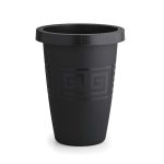 Vaso  Grego Redondo 32 Litros - Preto - Plasmont