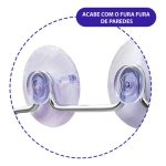 PORTA PAPEL HIGIENICO C/ VENTOSA 353 - Imagem 2