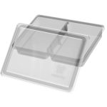 Porta Frios 2 Divisoes Transparente - Safecare