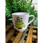 Caneca Lisa Branca Dec. Natal - Imagem 4