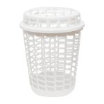 Cesto Telado De Plastico Para Roupa 30 Litros - Imagem 4