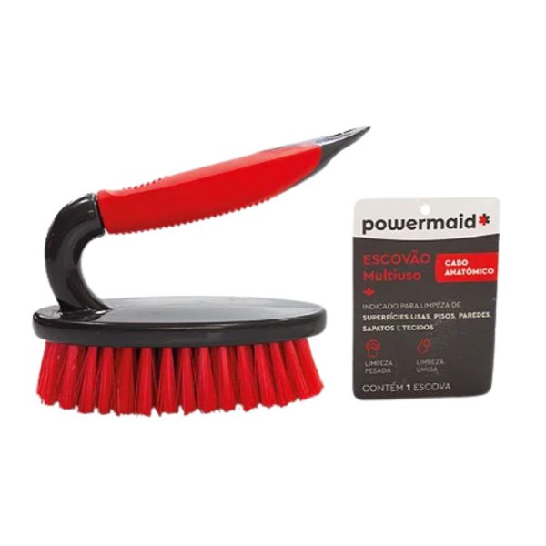 ESCOVAO MULTIUSO TAM UNICO VERMELHO/ CINZA